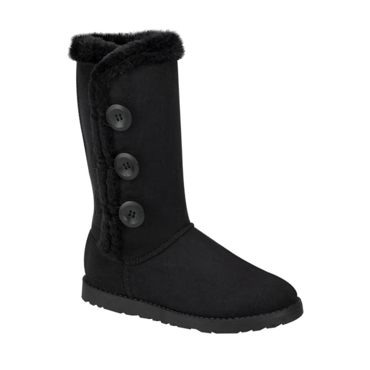 Botas tipo 2025 ugg negras