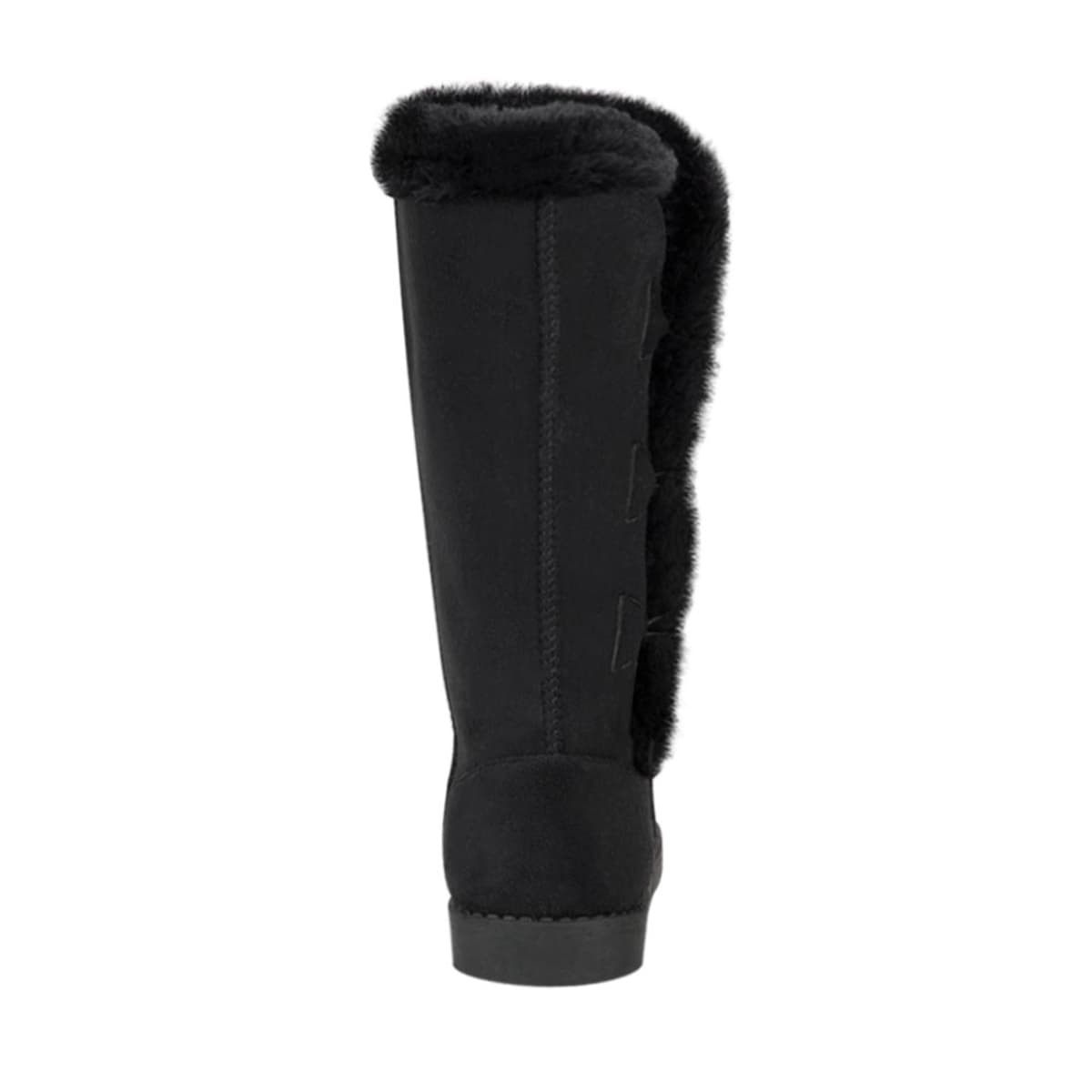 Botas 3 4 de mujer tipo Ugg marca PBPS negras con suela