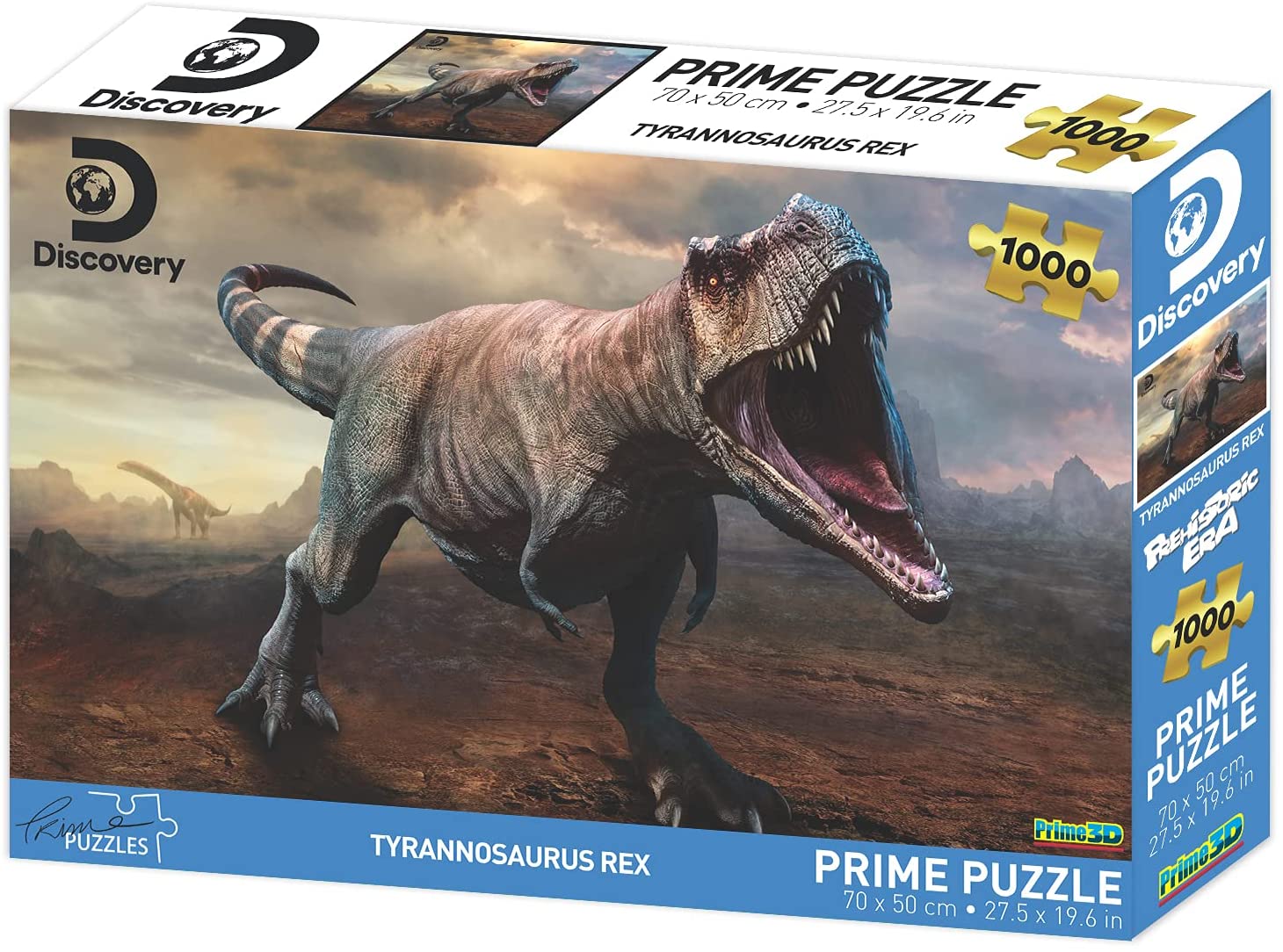 Rompecabezas Discovery TIRANOSAURIO 1000 Piezas Puzzle para Toda la Familia