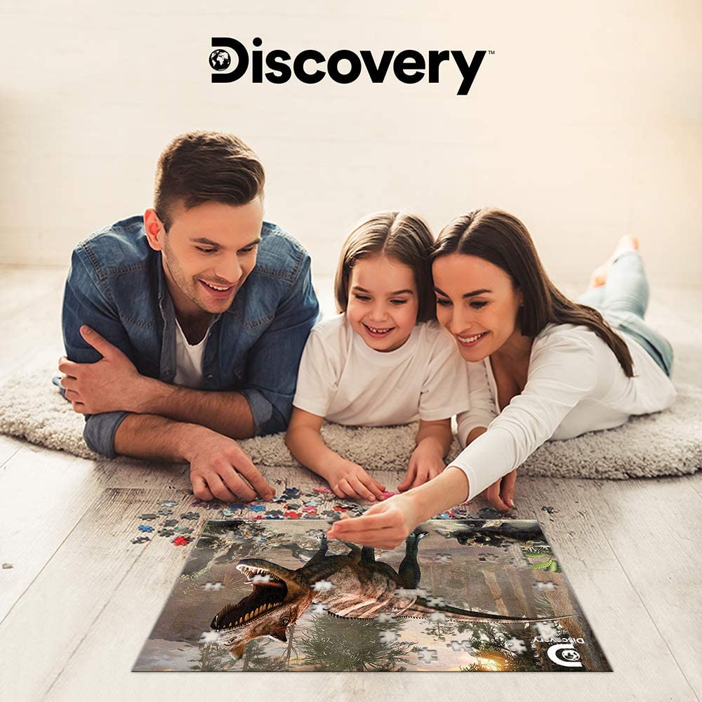 Rompecabezas Discovery TIRANOSAURIO 1000 Piezas Puzzle para Toda la Familia