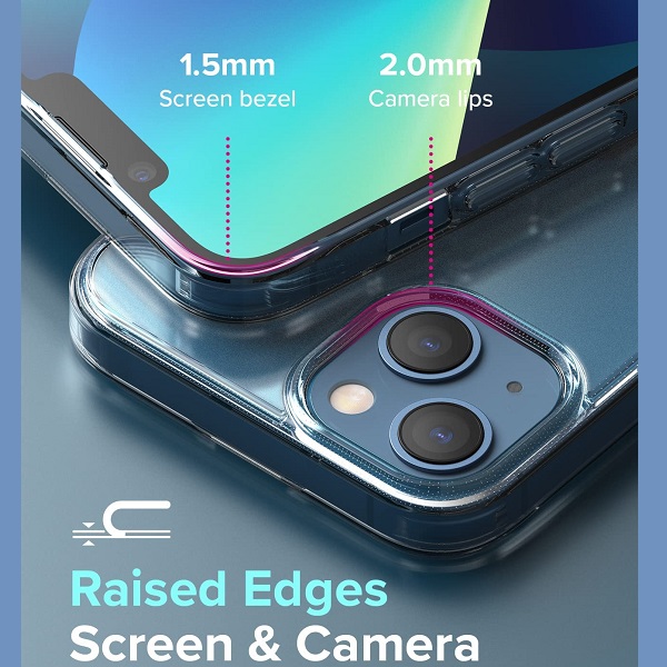 FUNDA CASE RINGKE para IPHONE 13 NORMAL CLEAR