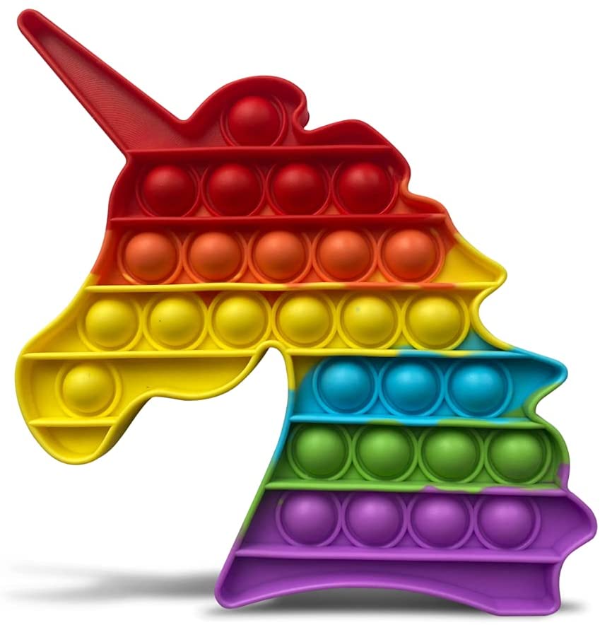 Fidget Toy Pop It  Antiestrés Burbujas Figuras Unicornio