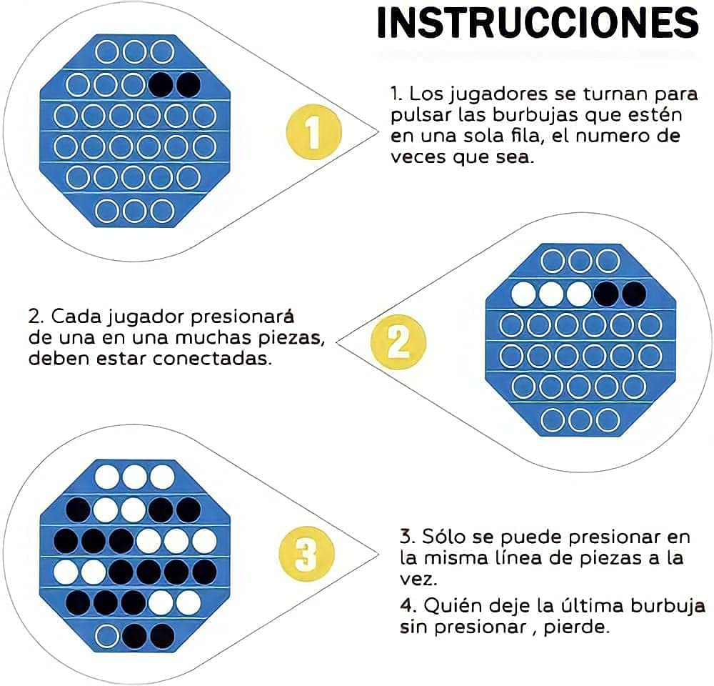 2 piezas de Fidget Toy Pop It  Antiestrés Burbujas Figuras Unicarnio - Rex