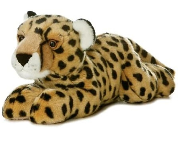Peluche Cachorro Guepardo Leopardo Cheetah 30cm Flopsie