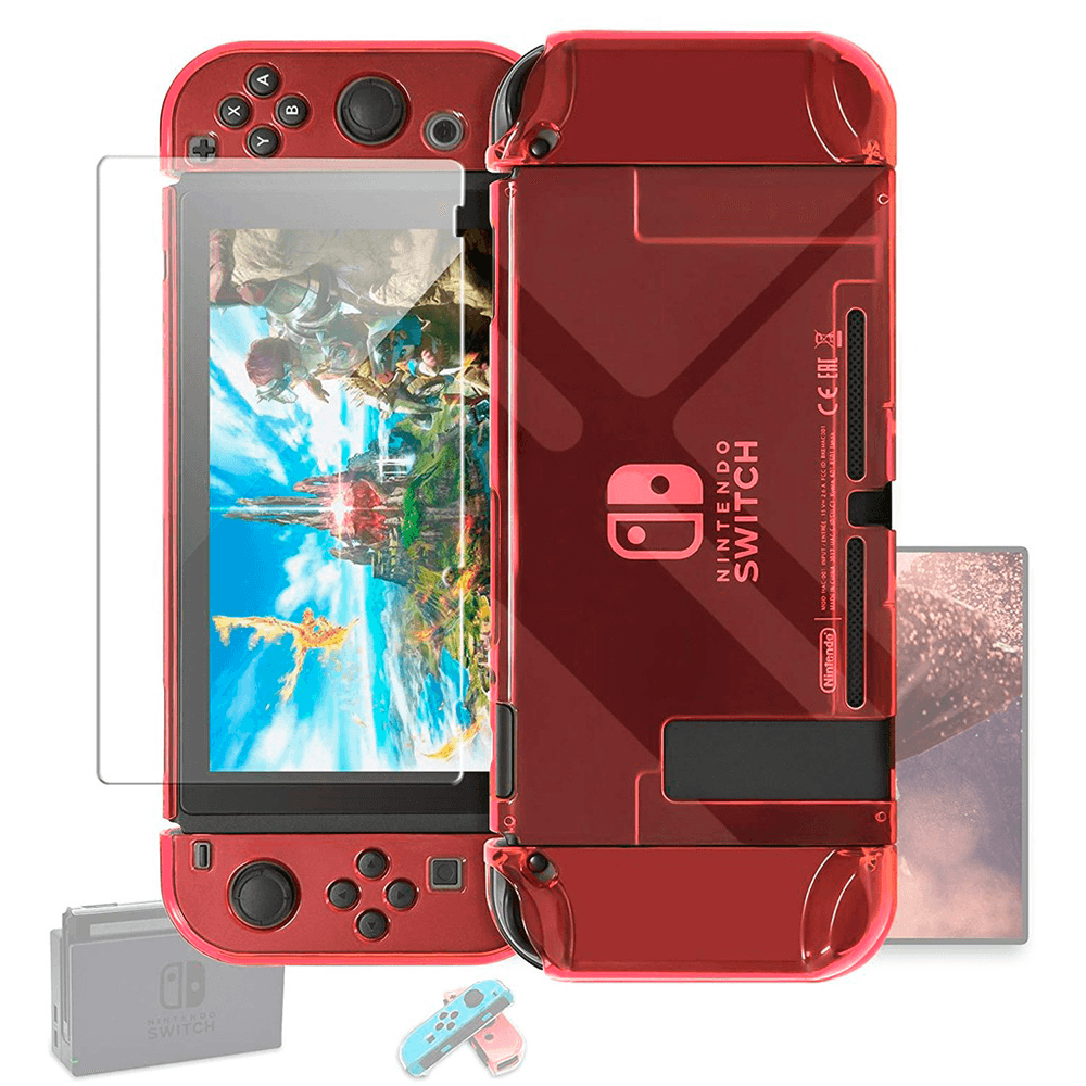 Funda Y Protector De Pantalla Compatible Con Nintendo Switch