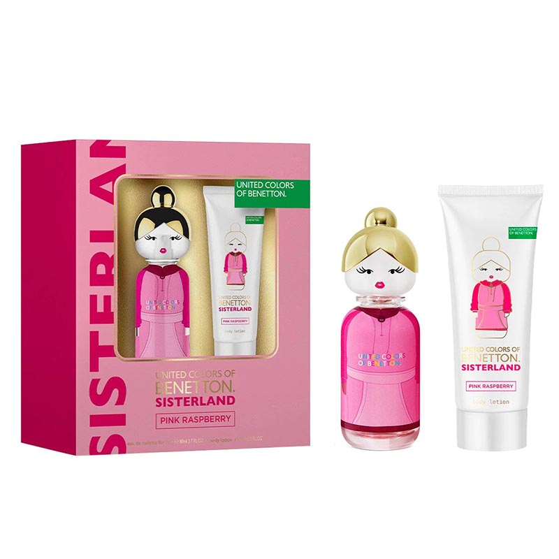 Benetton Sisterland Pink Raspberry Set Para Dama ( 2pz )