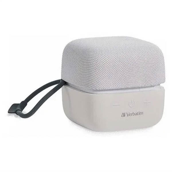 Altavoz Inalambrico Verbatim Bluetooth Micro Sd Portatil BLANCO