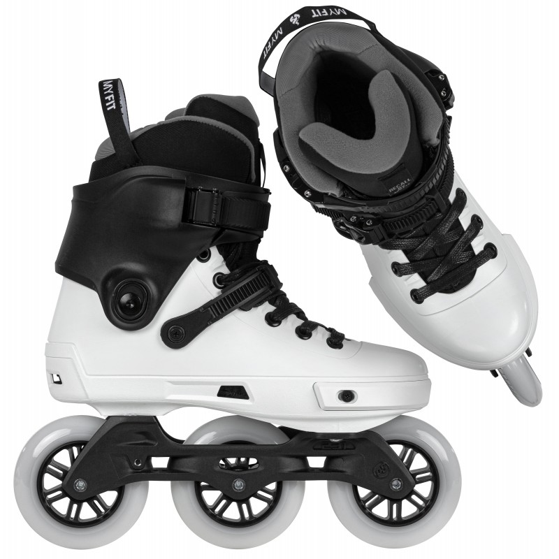 Patines Powerslide Next Black White 100