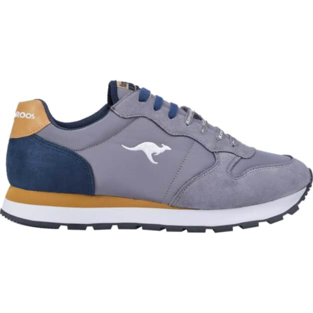 Tenis Casual Kangaroos 01M1 Gris Original 