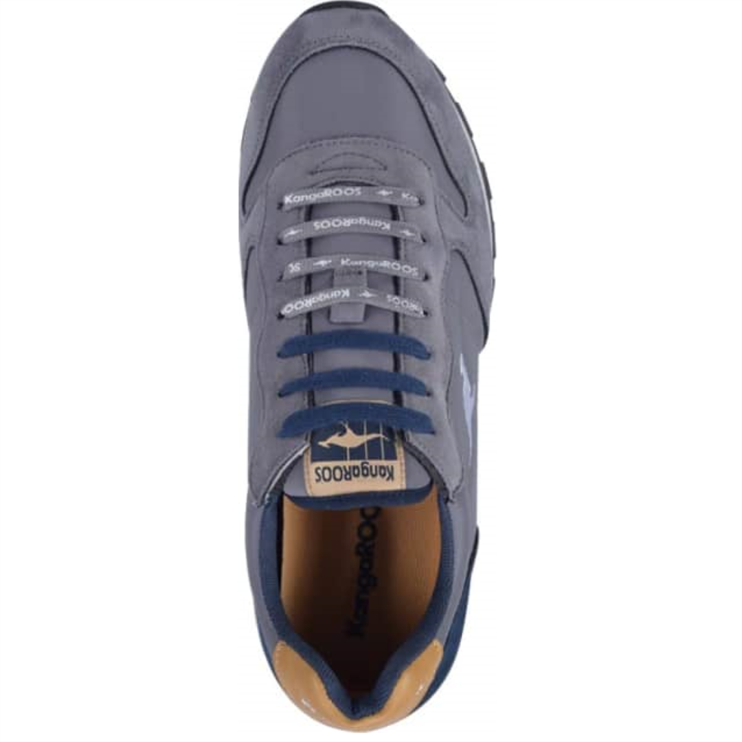 Tenis Casual Kangaroos 01M1 Gris Original 