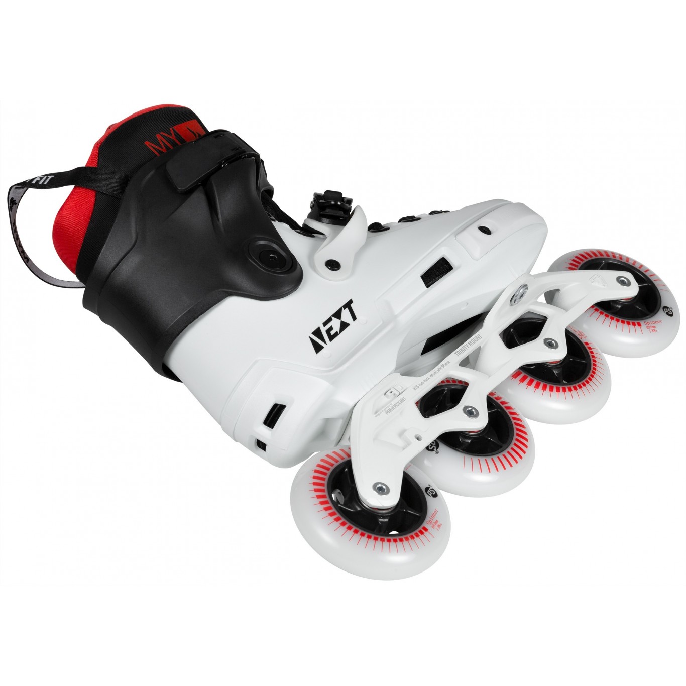 Patines Powerslide Next Black White 90