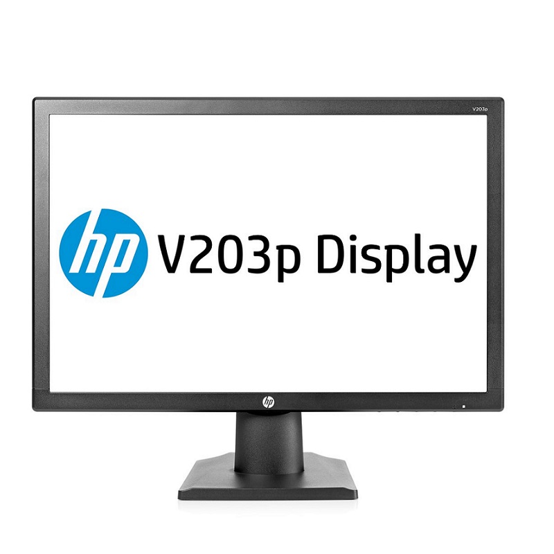 Monitor HP V203P- 19.5"- 1440x900- VGA- LED- Equipo Clase B, Reacondicionado.