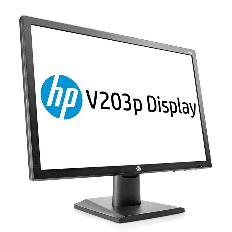 Monitor HP V203P- 19.5"- 1440x900- VGA- LED- Equipo Clase B, Reacondicionado.