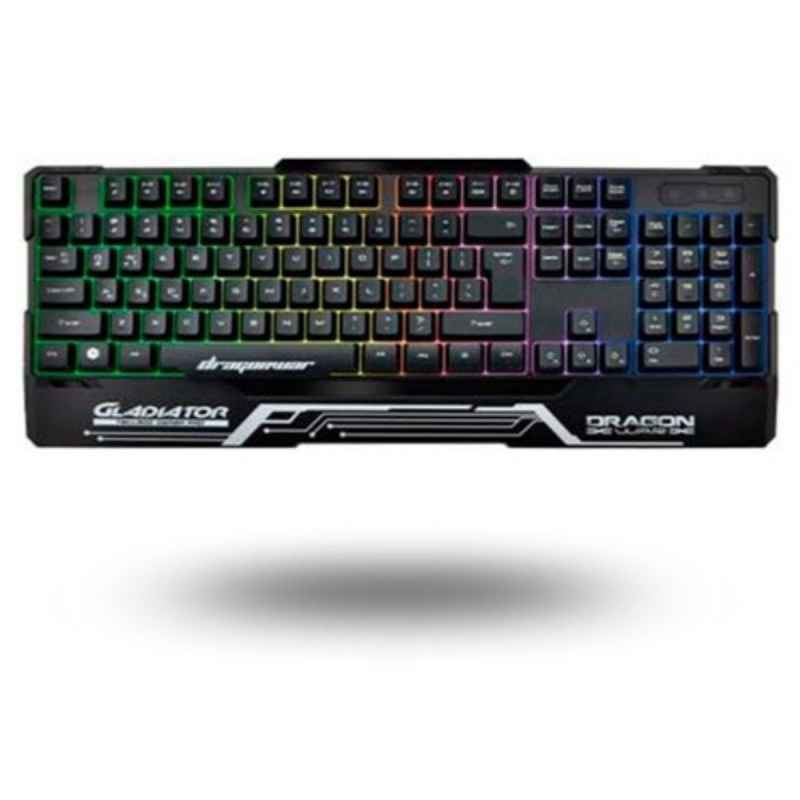 Teclado Gamer Dragon XT USB Mecánico Iluminado RGB Anti-Ghosting