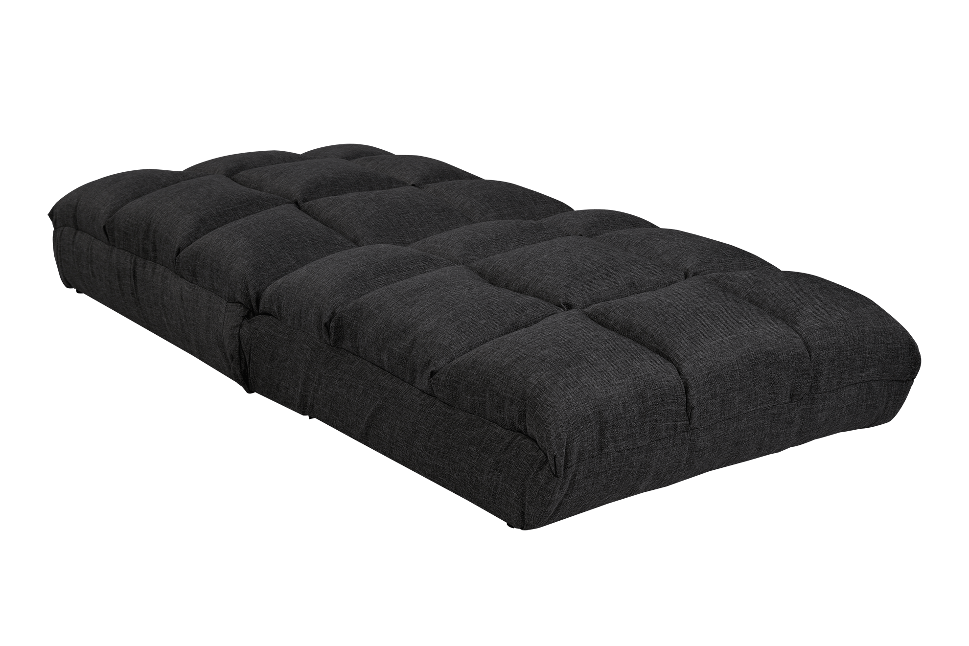 Sillón Sofá cama individual Makora Piccolo Gris Oxford convertible en colchón. El envío cubre un 80% del Territorio Nacional