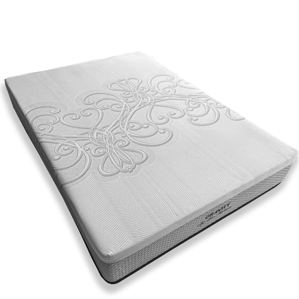 Colchon Individual Memory Foam Con Gel Gravity En Caja Bio Mattress