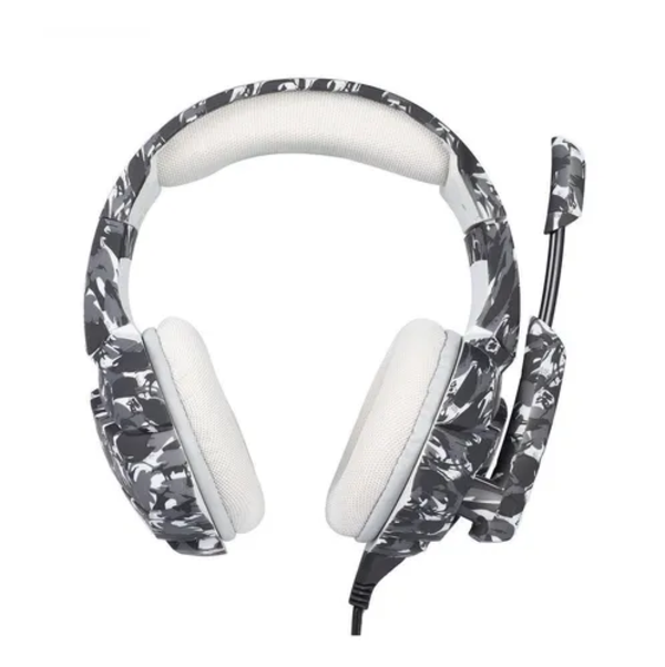 Audífonos gamer Onikuma K5 camo con luz LED color Camo