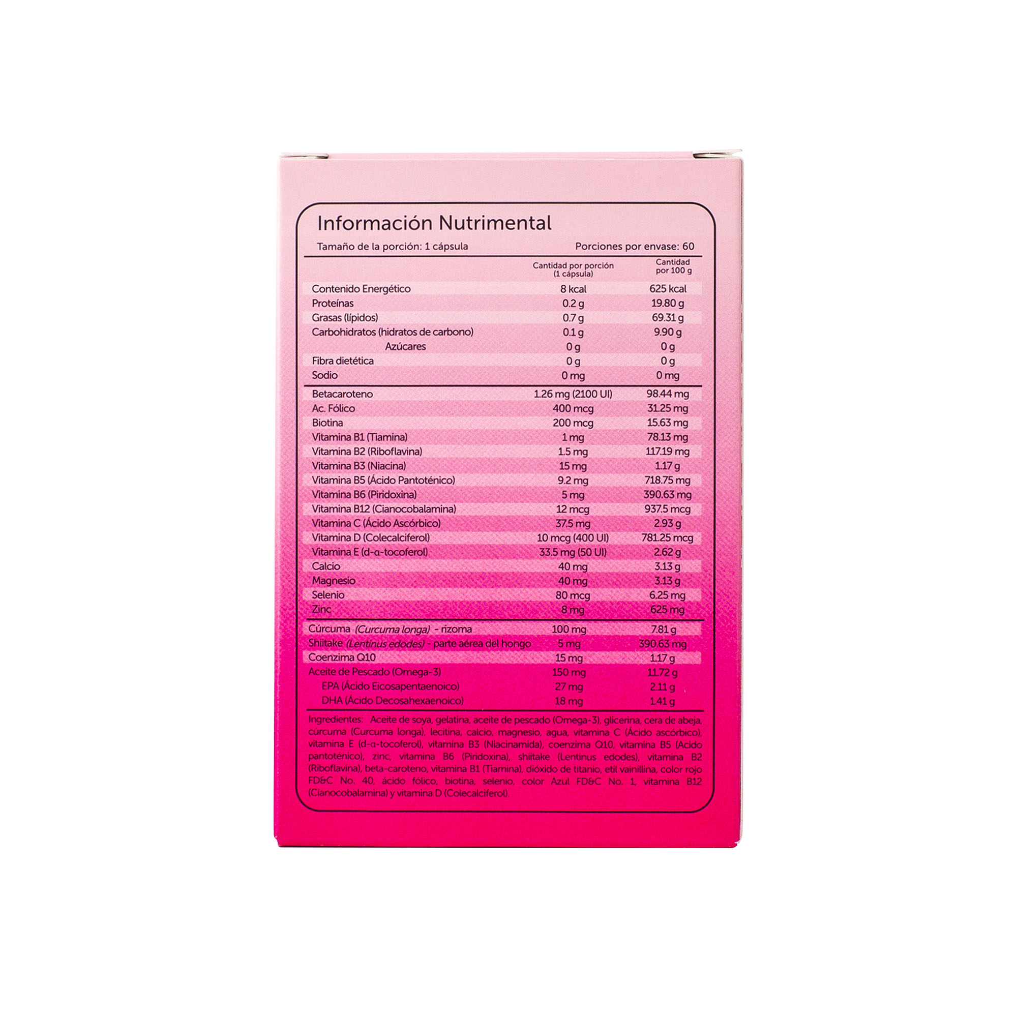 Evervital Women Suplemento Alimenticio 60 Cápsulas