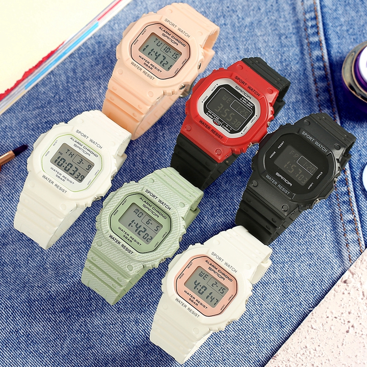 Reloj Digital Deportivo Sanda 293 con Alarma y Cronometro para Mujer y Hombre
