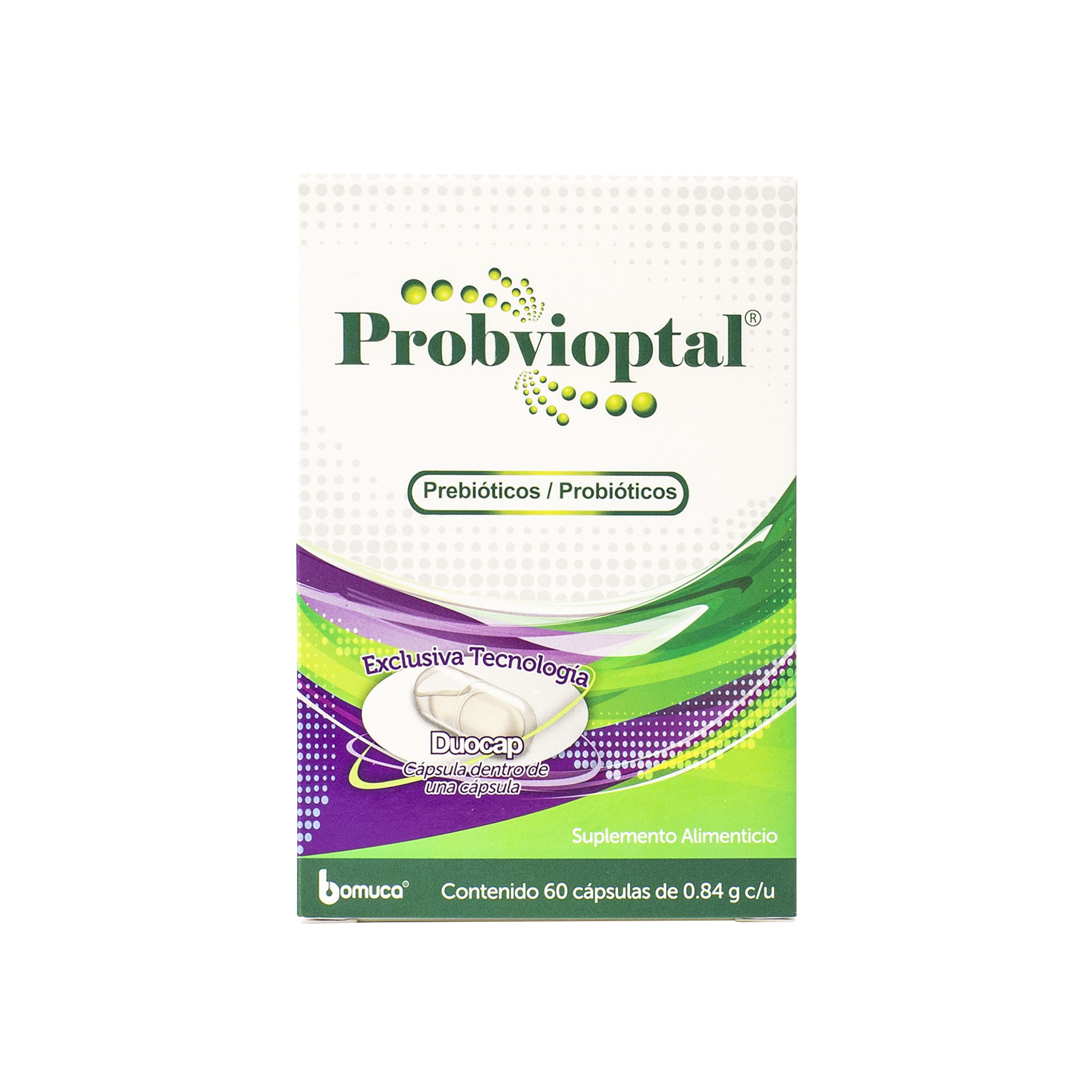 Probvioptal Probióticos Y Prebióticos 60 Cápsulas