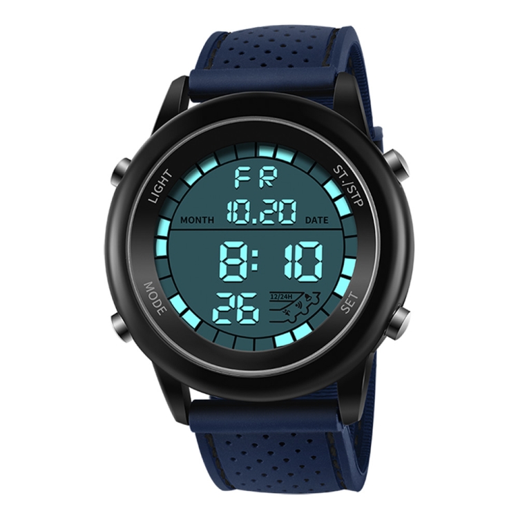 Reloj Deportivo para Hombre Sanda 411 Digital Sport Con Luz Calendario Y Alarma