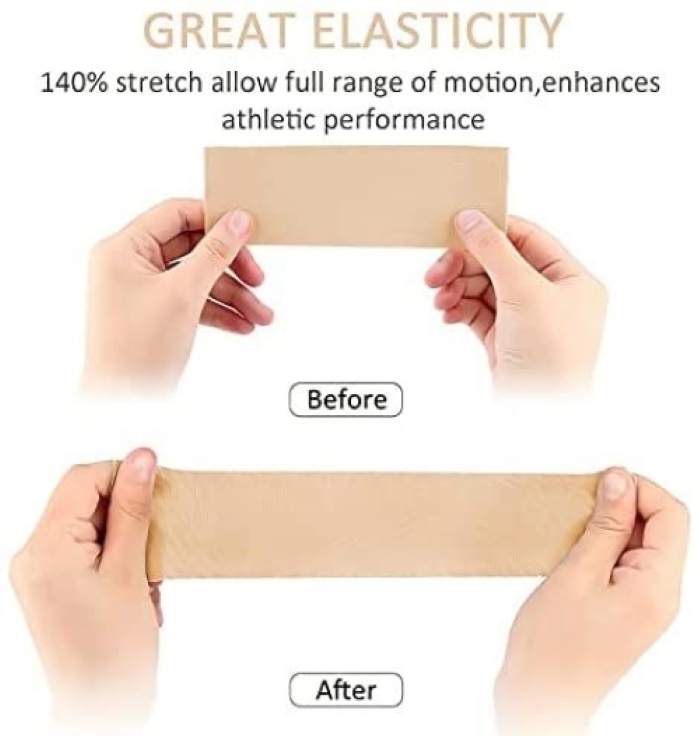 Cinta adhesiva levanta busto boob tape, para mujer color piel venda adherible de algodón para levantamiento de busto sin brasier ideal para lucir blusas, vestidos o Bikinis