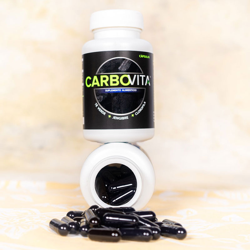 Carbovita 60 Cápsulas Suplemento Alimenticio