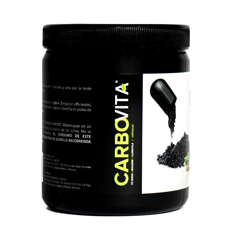 Carbovita 200 Cápsulas Suplemento Alimenticio
