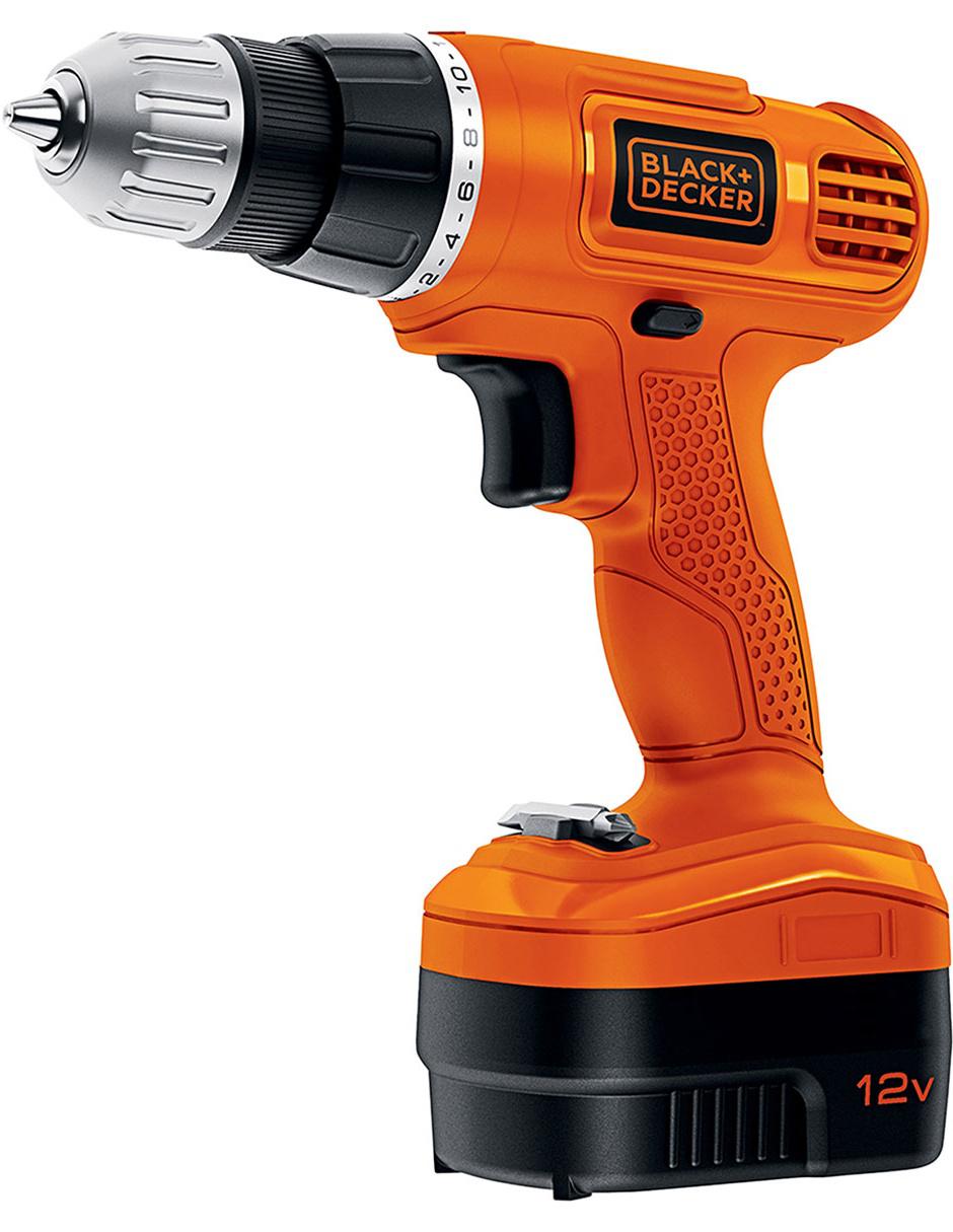 Kit De Atornillador Más Taladro Black & Decker Gc1200m-b3 12