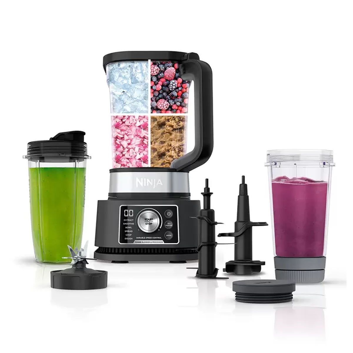 Licuadora con Sistema de Procesador Ninja Food CO351B CST