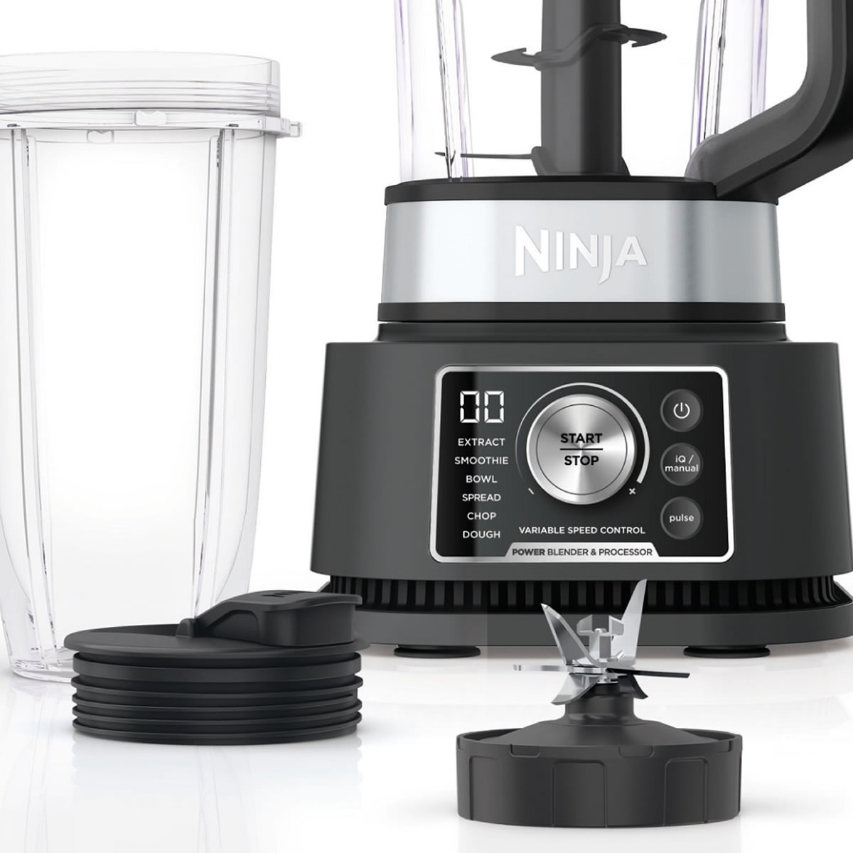 Licuadora con Sistema de Procesador Ninja Food CO351B CST