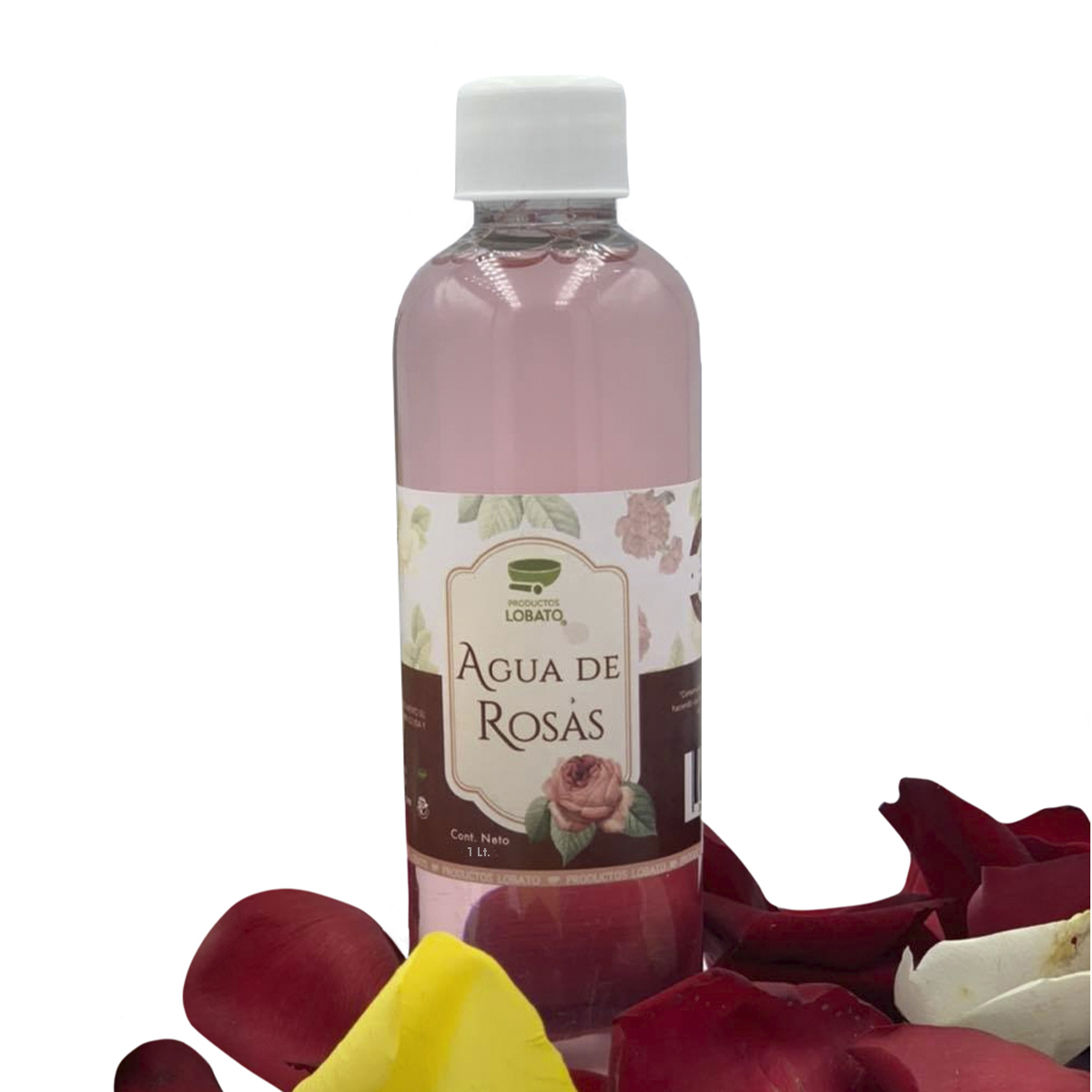 Agua De Rosas Facial Tónico Hidratante Calmante 1 Litro