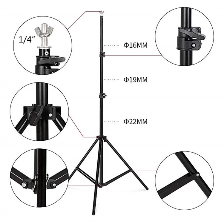 Set Fotografía / Soporte Fondo Estudio Fotográfico Chromakey 