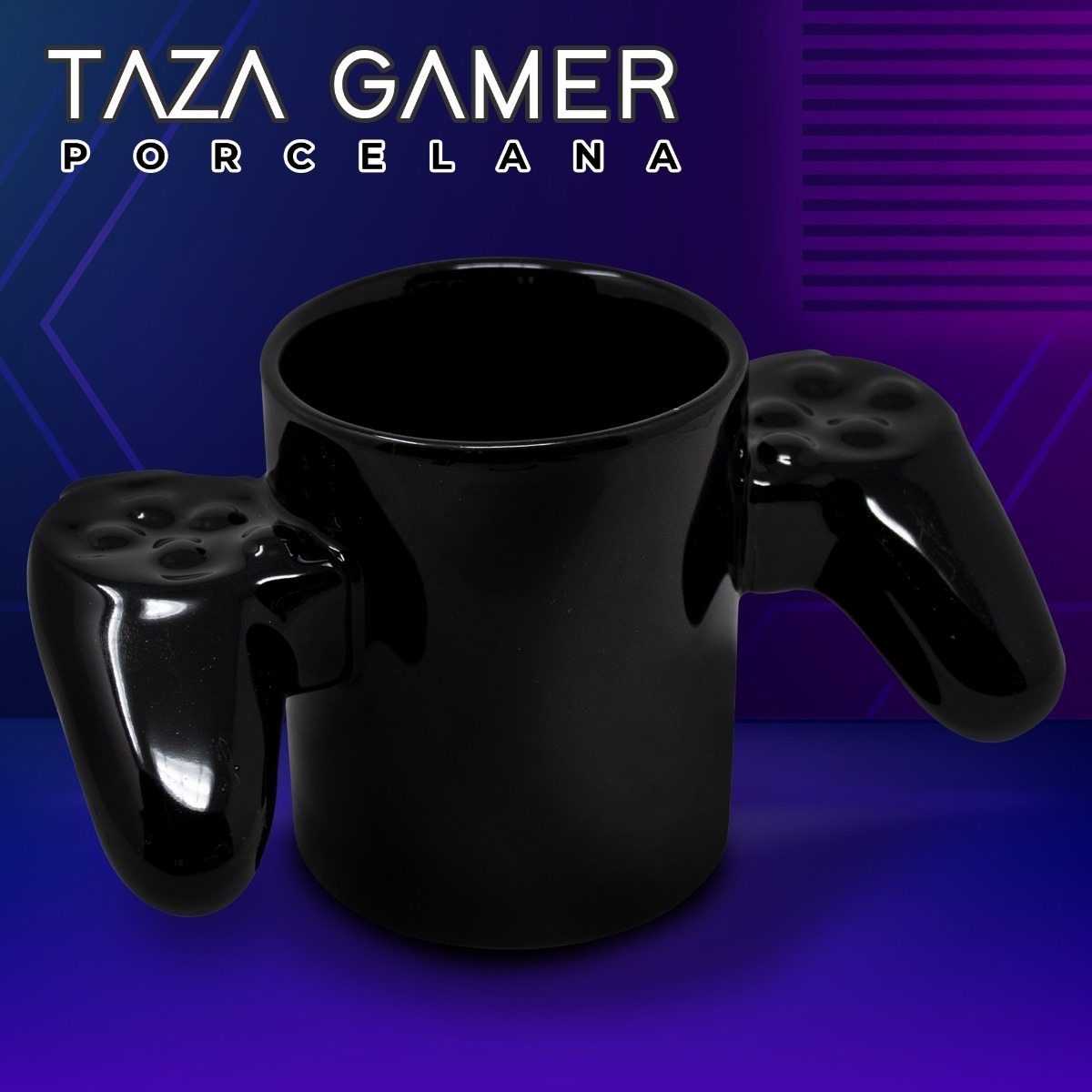 Taza Para Cafe Gamer Control PlayStation Ceramica Videojuego 325 ml