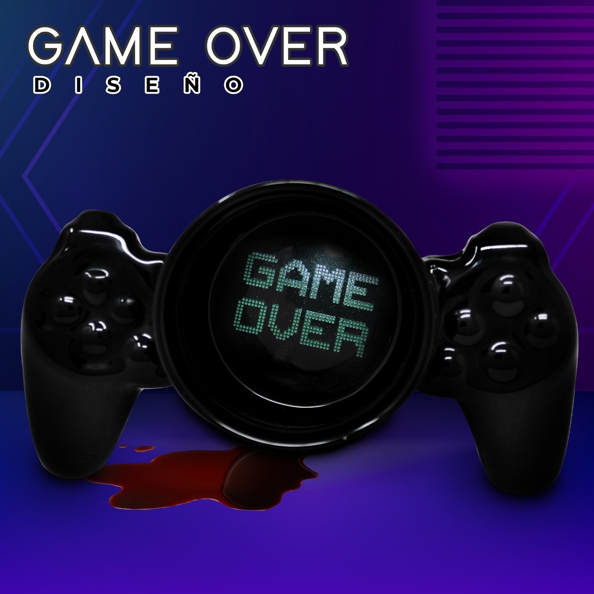 Taza Para Cafe Gamer Control PlayStation Ceramica Videojuego 325 ml