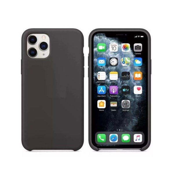 Case iPhone Purpura 11 Pro Max Logo Funda Protector 