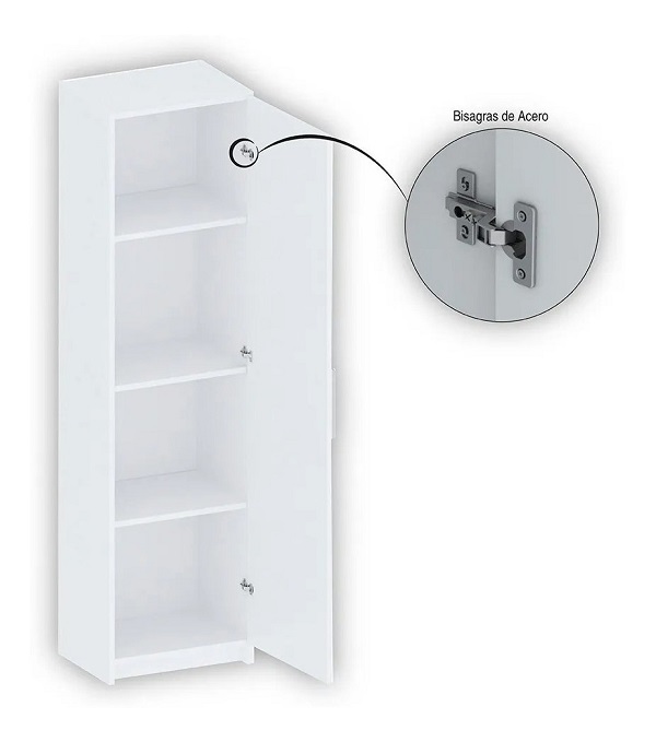 Despensero Alacena 1 Puerta Con Estantes