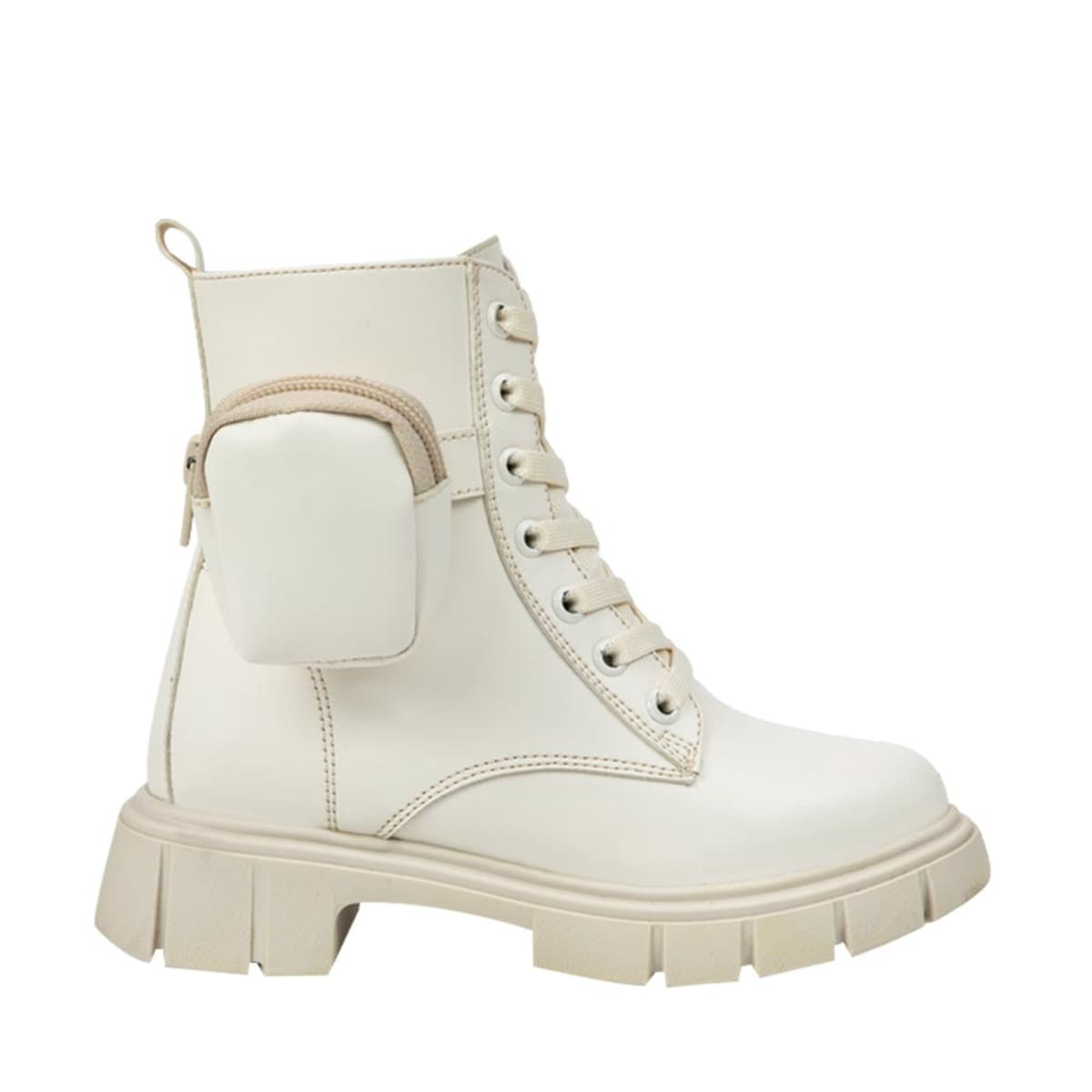 Botas para niña color beige marca Bambino, con original diseño, mod. 1010561