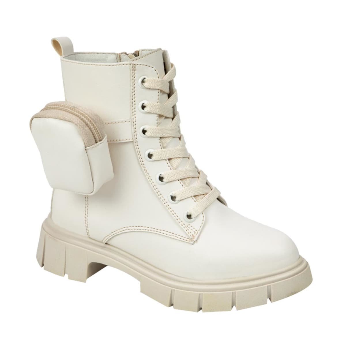 Botas para niña color beige marca Bambino, con original diseño, mod. 1010561