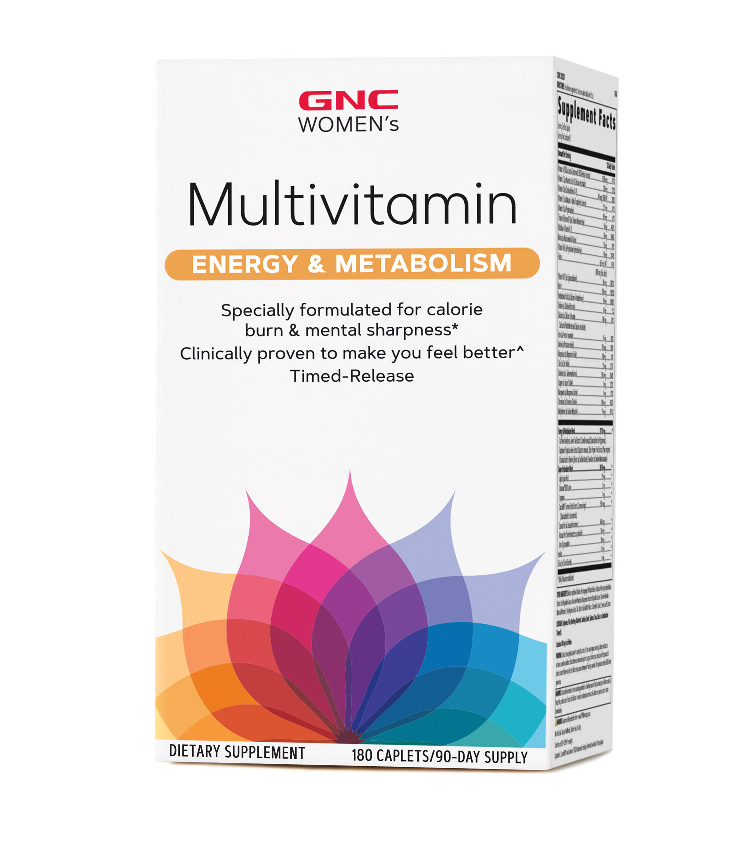 GNC WOMEN Multivitamina Energy and Metabolism 90 capsulas