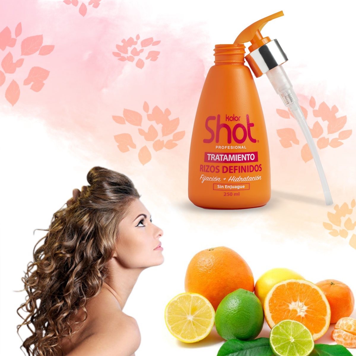 Tratamiento Activador Rizos Definidos Kolor Shot Hidratación + Fijación 250ml