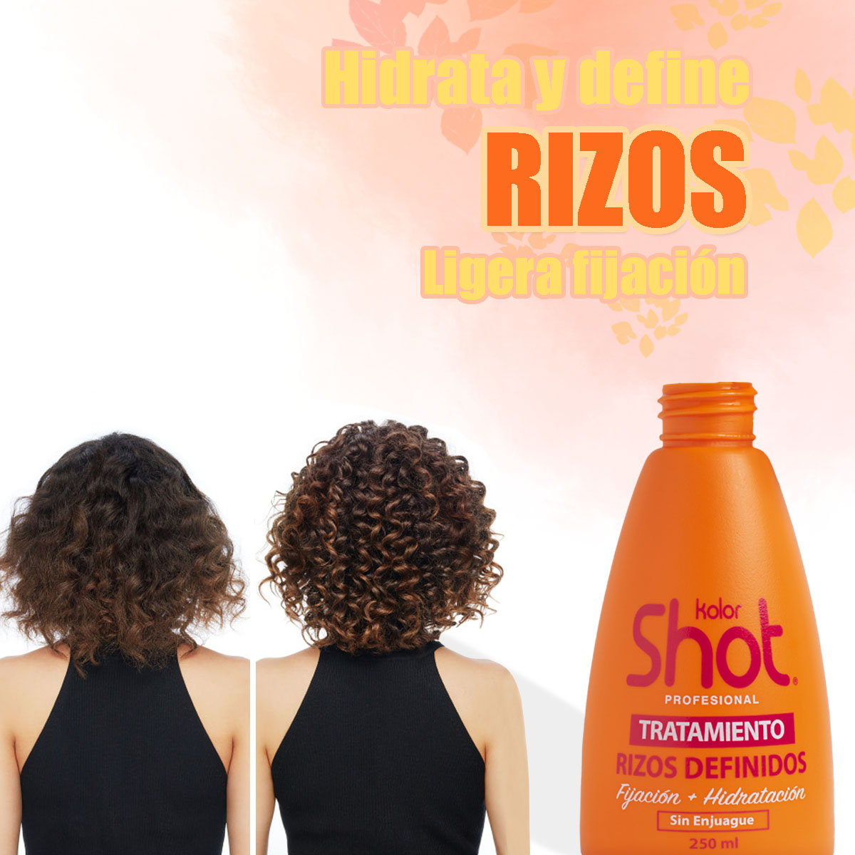 Tratamiento Activador Rizos Definidos Kolor Shot Hidratación + Fijación 250ml