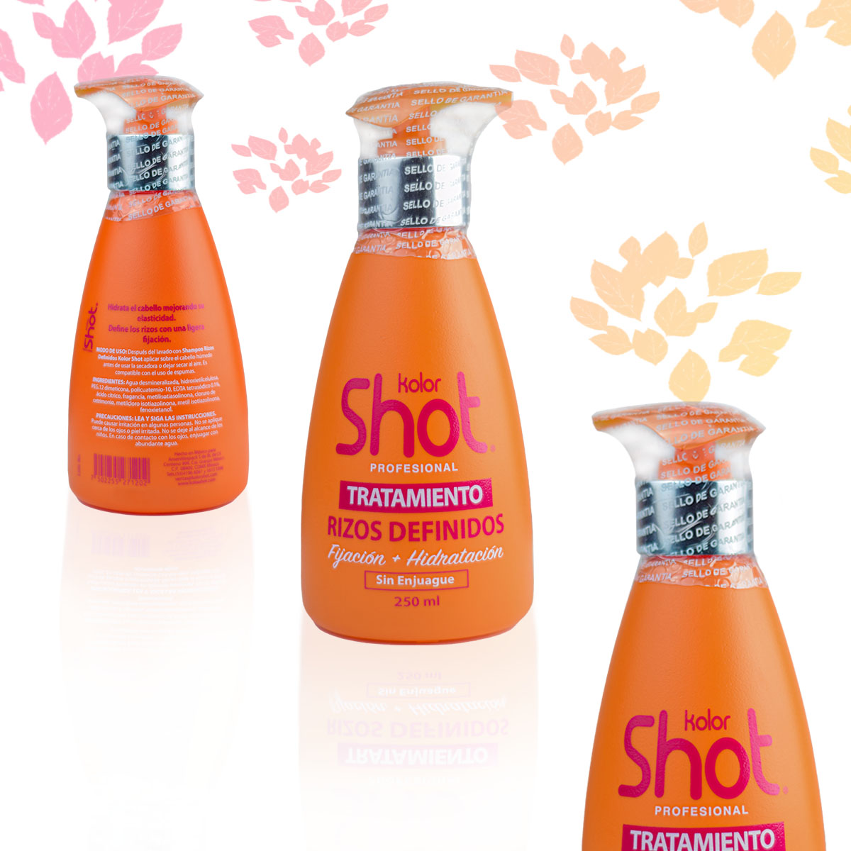 Tratamiento Activador Rizos Definidos Kolor Shot Hidratación + Fijación 250ml