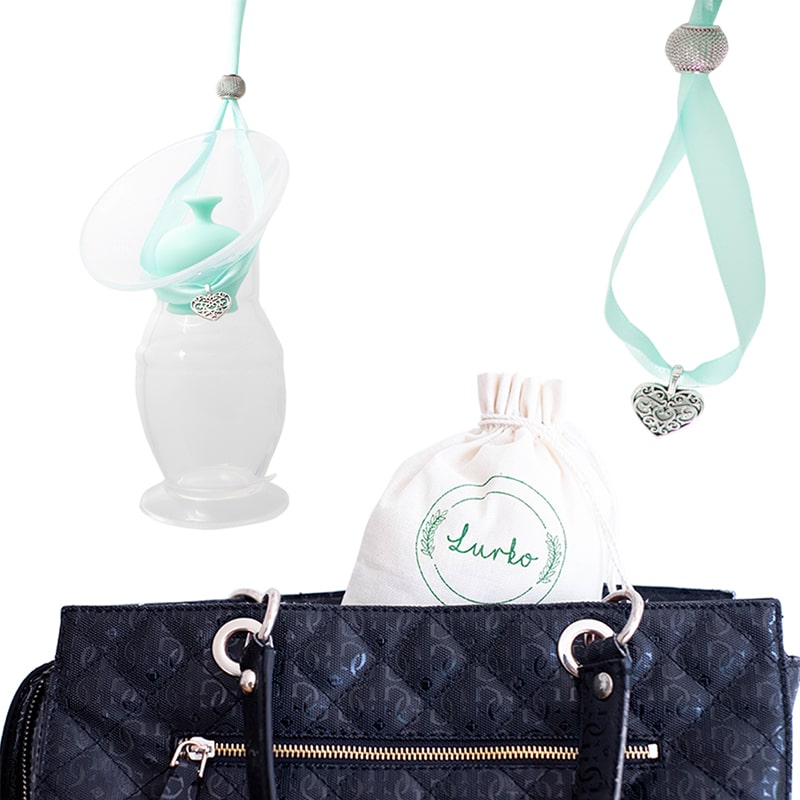 LURKO Colector de Leche Materna/Recolector de Leche Materna/Extractor de Leche Materna (Two Pack)