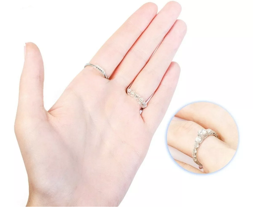 8 piezas de diferentes tamaños de anillo invisible ajustador de
