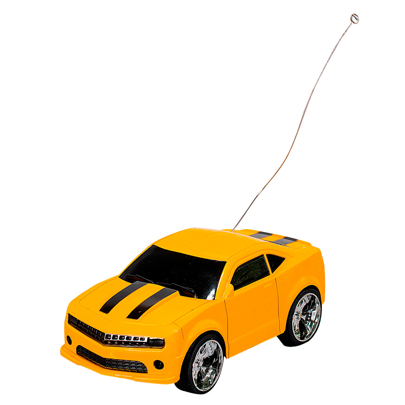 Carrito de compras amarillo a escala 1/6, Mini modelo de juguete