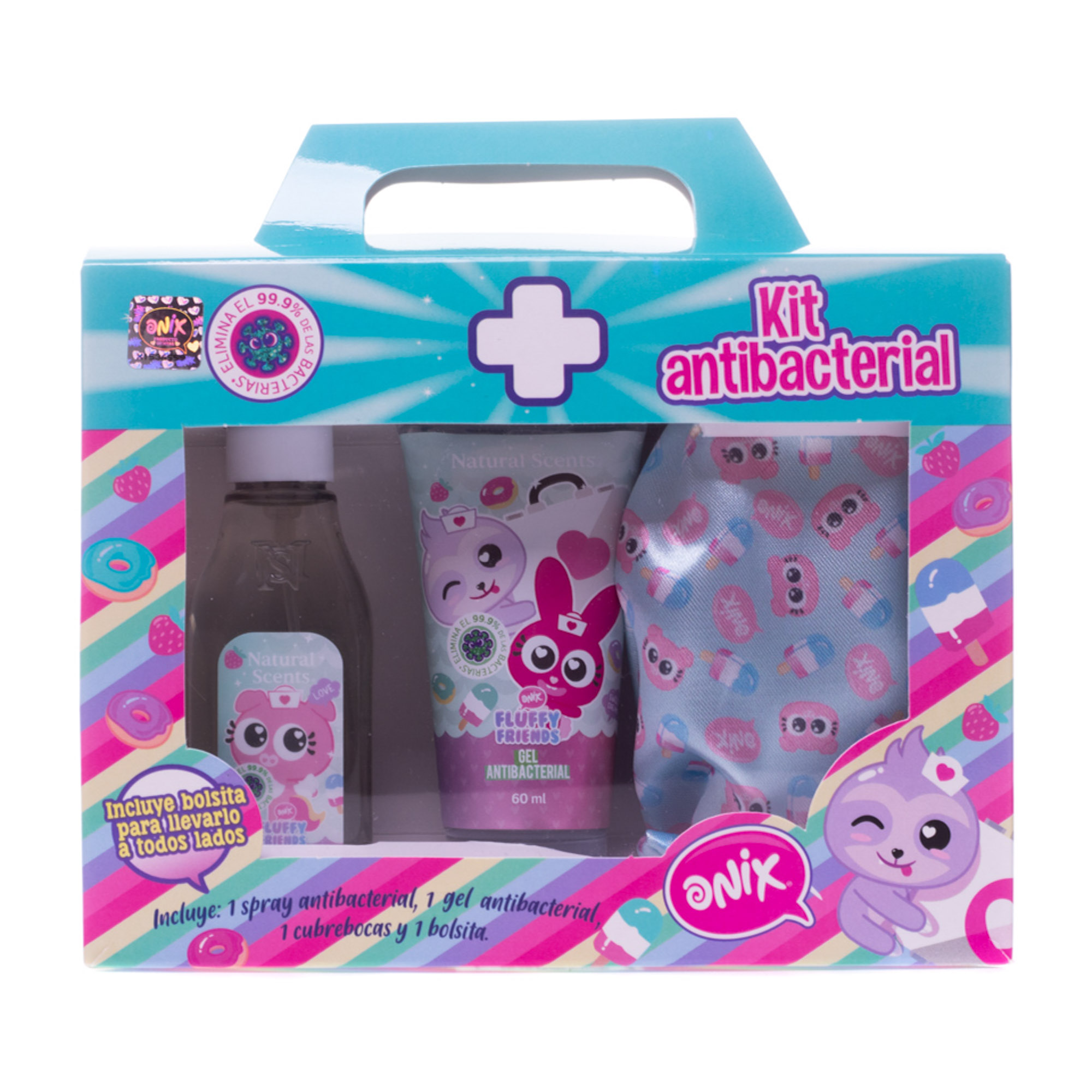 Kit Antibacterial Fluffy Friends