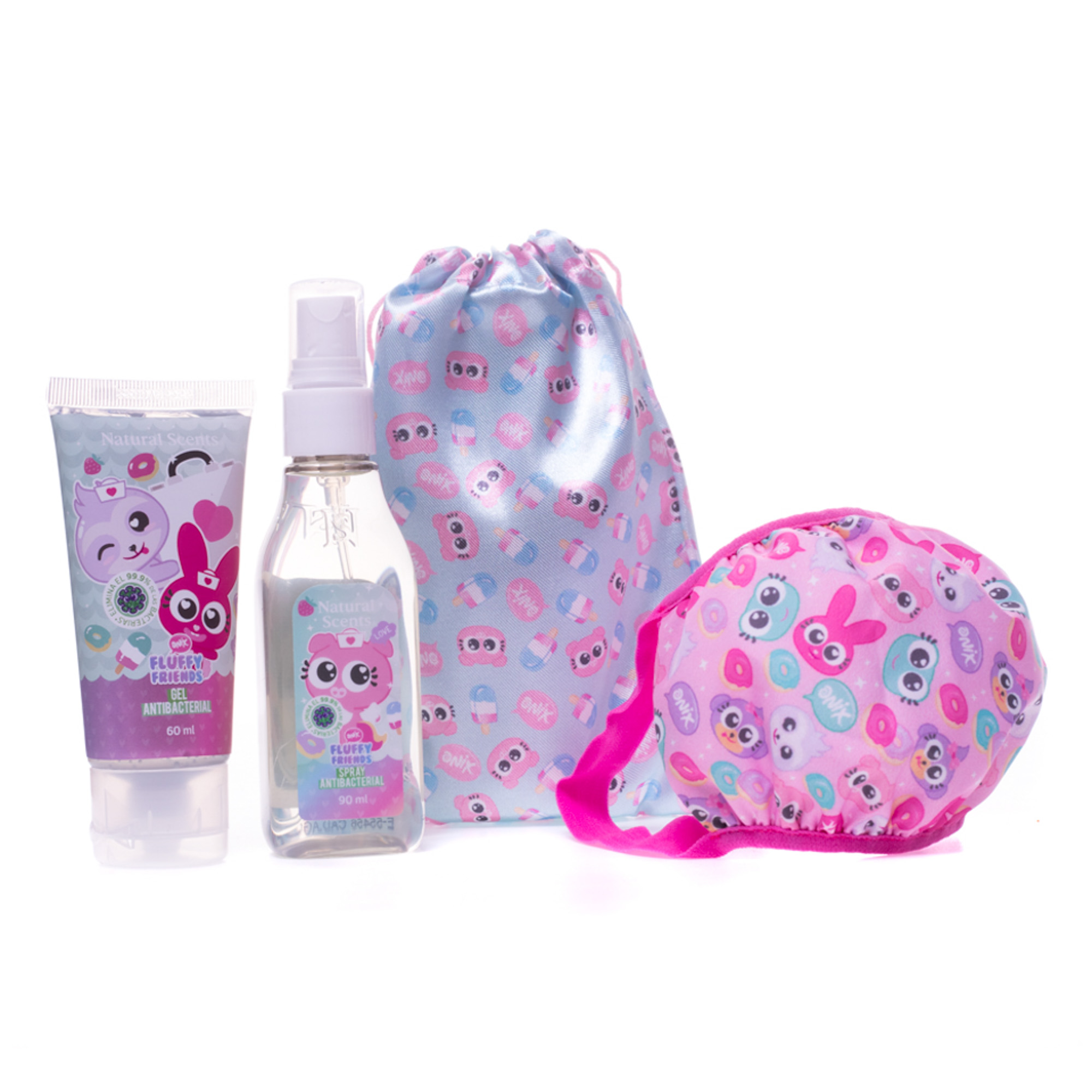 Kit Antibacterial Fluffy Friends