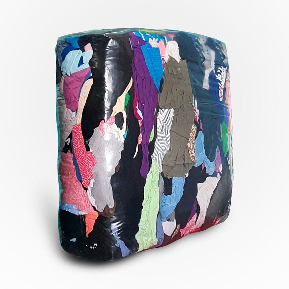 Trapo Industrial Multicolor 100% Algodón 25 kilos