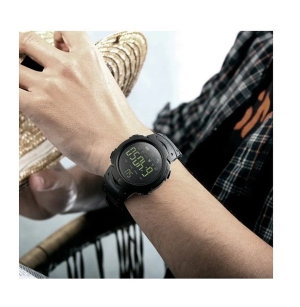 RELOJ DEPORTIVO SKMEI 1301 PRUEBA DE AGUA BLUETOOTH PODÓMETRO